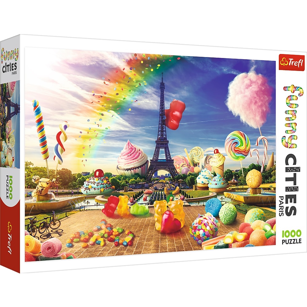 Puzzle 1000 Słodki Paryż TREFL