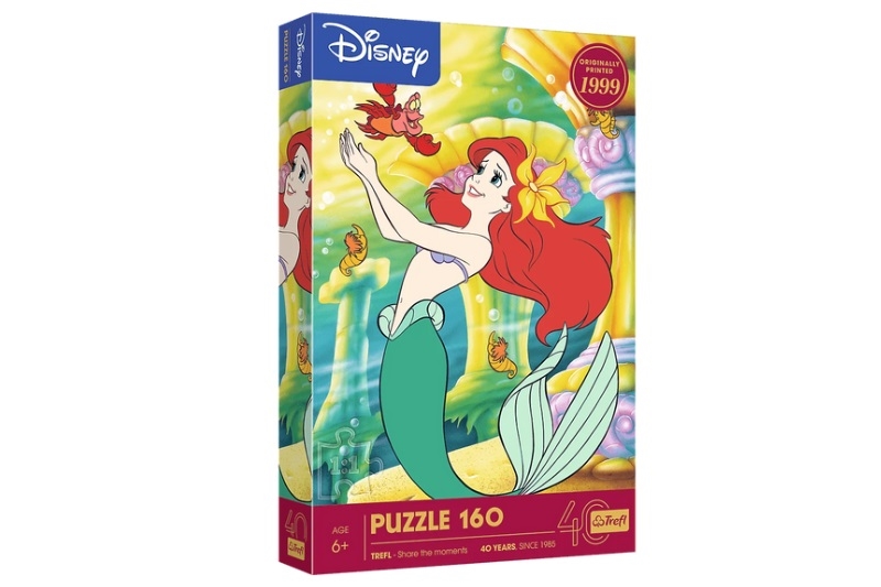 PUZZLE 160 40lecie Trefl-Mała Syrenka 40056