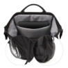 1649/01 BACKPACK FOR MOTHER MODERN STYLE BLACK