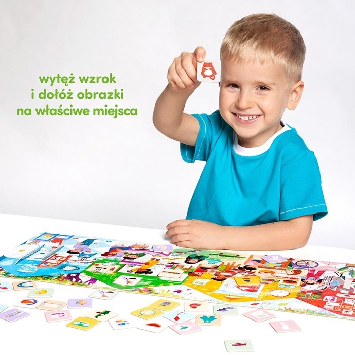 CzuCzu Puzzle Co robimy w przedszkolu 3+ 4+