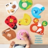 CzuCzu Pierwsze puzzle Maluszki dla dzieci 12m+