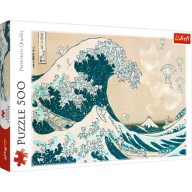 Puzzle 500 Wielka kocia fala 37537