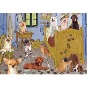 Puzzle 500 Pokój van Gogha Psia Rewolucja 37539