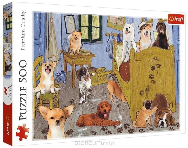 Puzzle 500 Pokój van Gogha Psia Rewolucja 37539