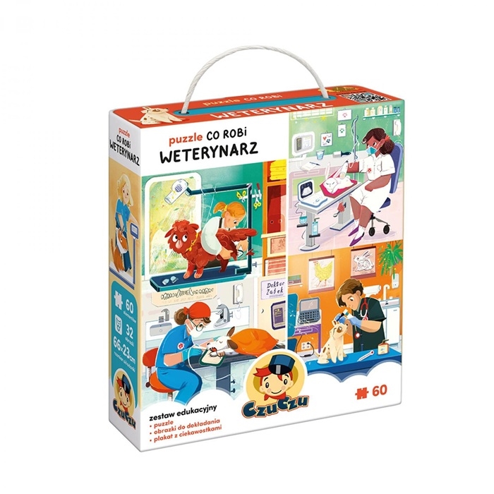 CzuCzu Puzzle Co robi weterynarz 4+