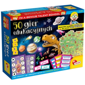 Lisciani I_m a genius 50 gier edukacyjnych 12913