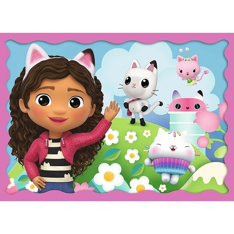 PUZZLE 4w1 Gabby przygoda 34670