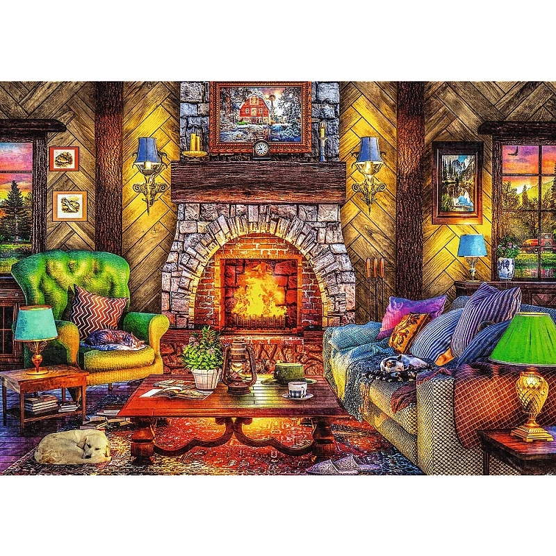 PUZZLE 2x500 Wycieczka w góry 37534