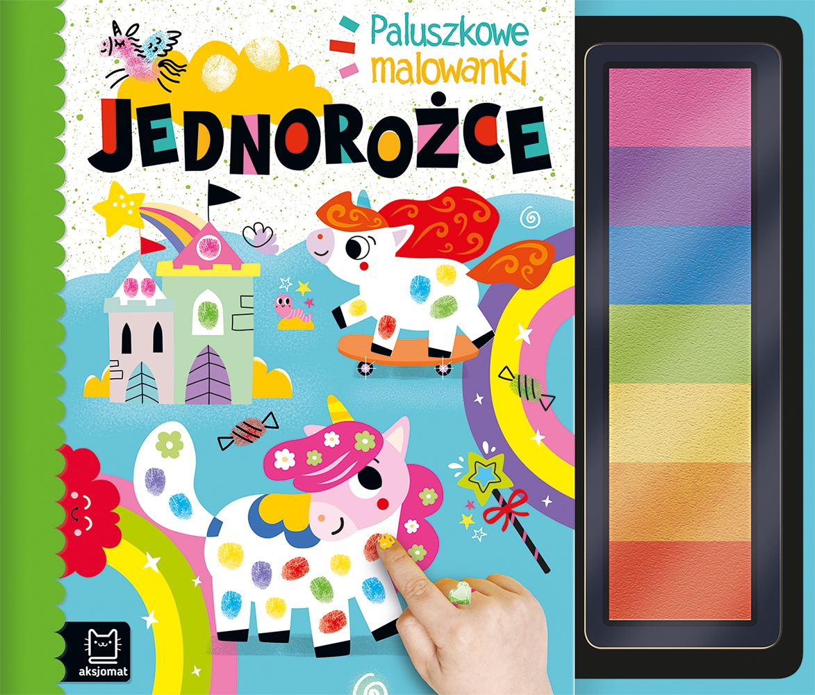 Paluszkowe malowanki. Jednorożce