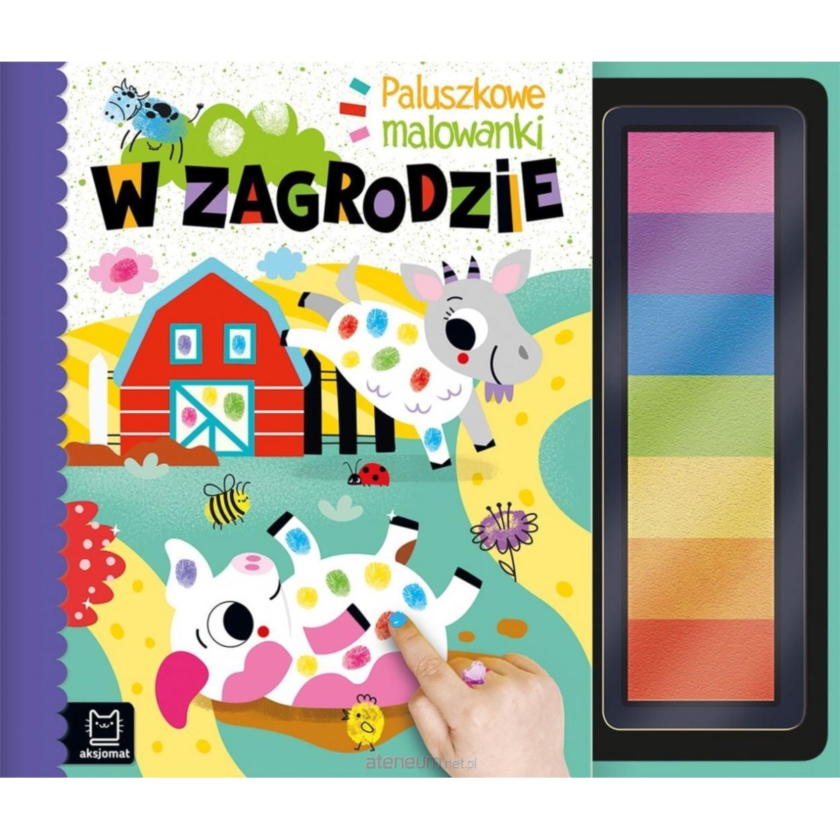 Paluszkowe malowanki. W zagrodzie