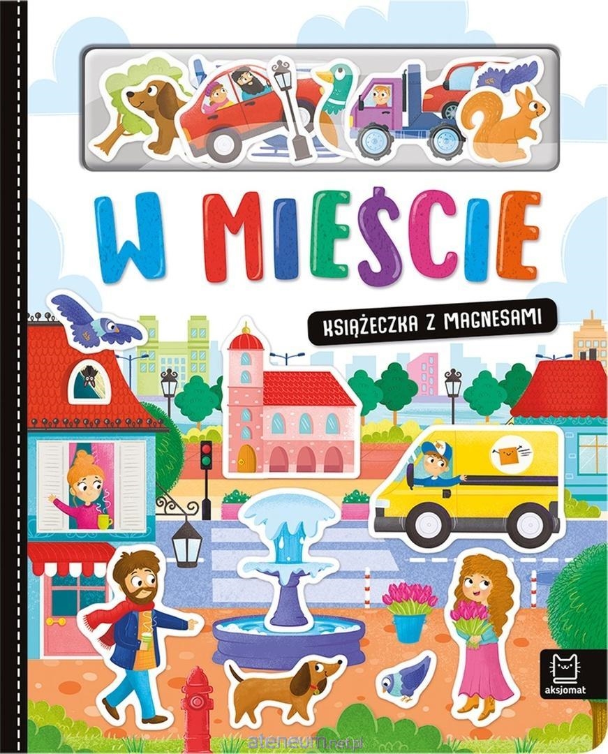 KSIĄŻECZKA Z MAGNESAMI W MIEŚCIE