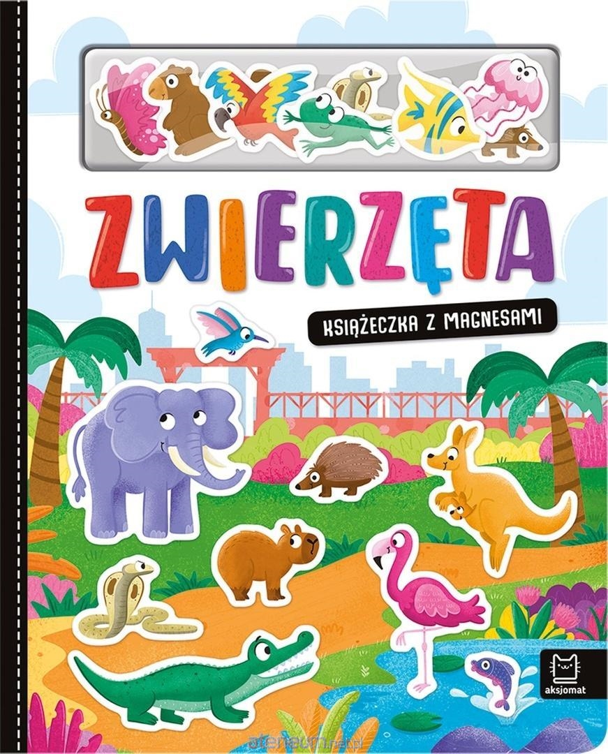 KSIĄŻECZKA Z MAGNESAMI ZWIERZĘTA