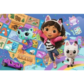 Puzzle 100 Przyjaźń w kocim domku 16515