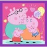 Puzzle 3w1 Zwyczaje świnki Peppy 34893