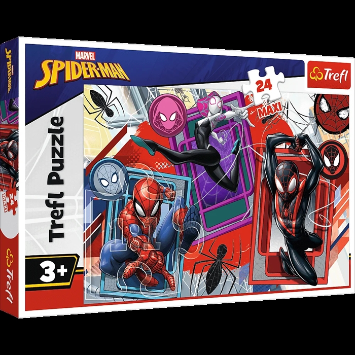 Puzzle 24 Maxi Pajęcze zmysły 14366