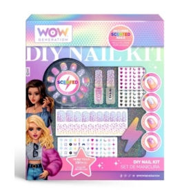 Zestaw do manicure z pachnącymi tipsami WOW