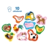 CzuCzu Puzzle do pary Moje Zwierzątka 18m+