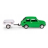 Fiat 126p + przyczepa Niewiadów Krótka zielony
