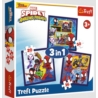 Puzzle 3w1 Pająki i dinozaury 34892