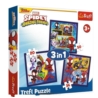Puzzle 3w1 Pająki i dinozaury 34892