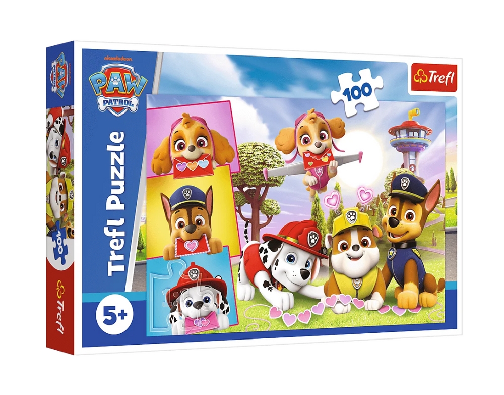 Puzzle 100 Dziewczyny Psi Patrol 16520