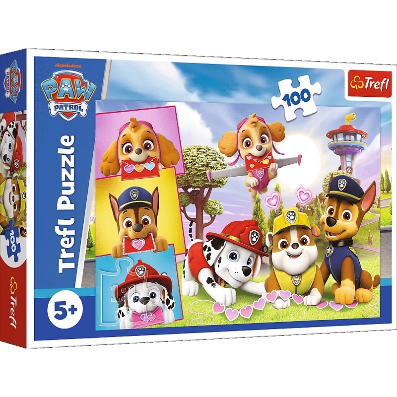 Puzzle 100 Dziewczyny Psi Patrol 16520