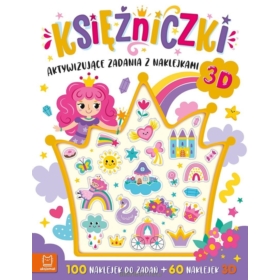 Aktywizujące zadania z naklejkami. Księżniczki