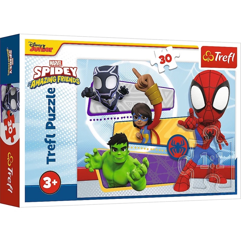 Puzzle - 30 - Odważny Spidey 18322