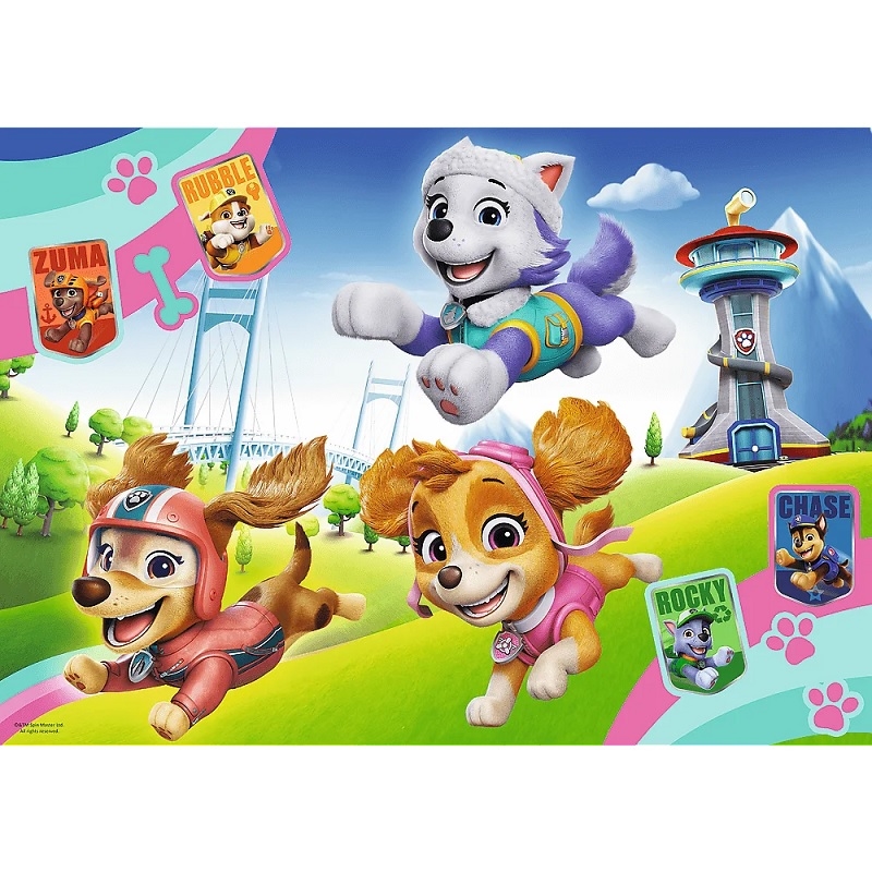 Puzzle 100 Glitter Błyszczące psiaki 14835