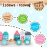 TREFL Zabawka drewn.Train Africa 61695