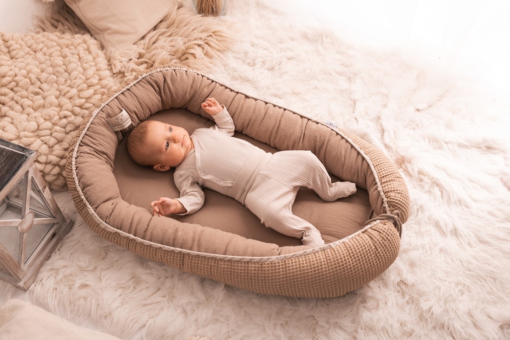 BABYMATEX GNIAZDO/KOKON PRESTIGE MUŚLIN 80x55