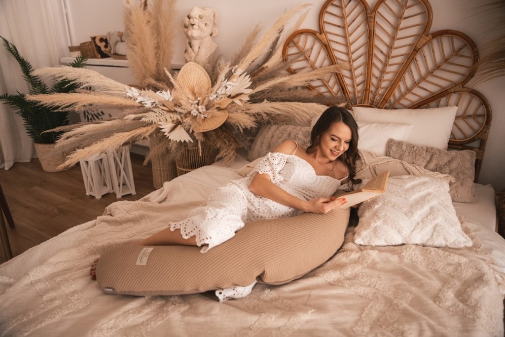 BABYMATEX Poduszka RELAX PRESTIGE MUŚLIN dł.190