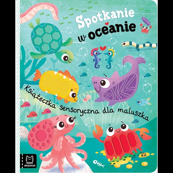 Spotkanie w oceanie. Książeczka sensoryczna
