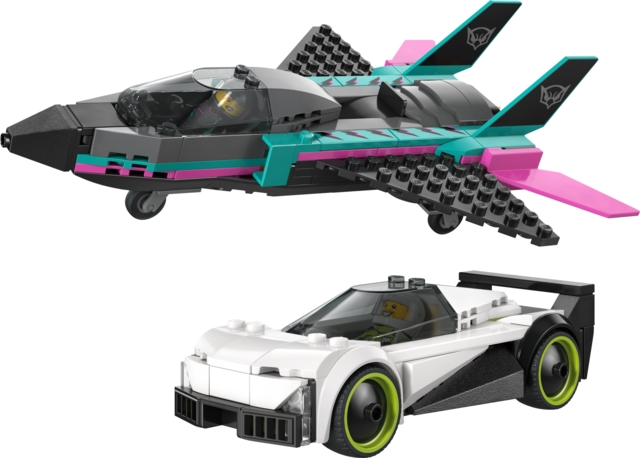 LEGO CITY 60489 ODRZUTOWIEC KONTRA SAMOCHÓD