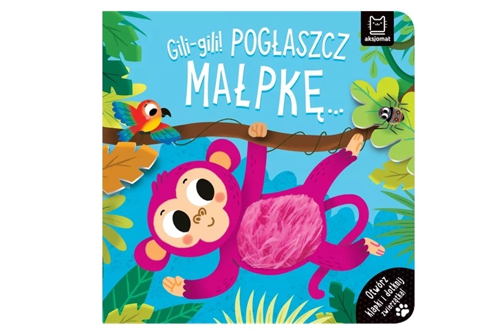 Gili-gili! Pogłaszcz małpkę…otwórz klapki i..41819