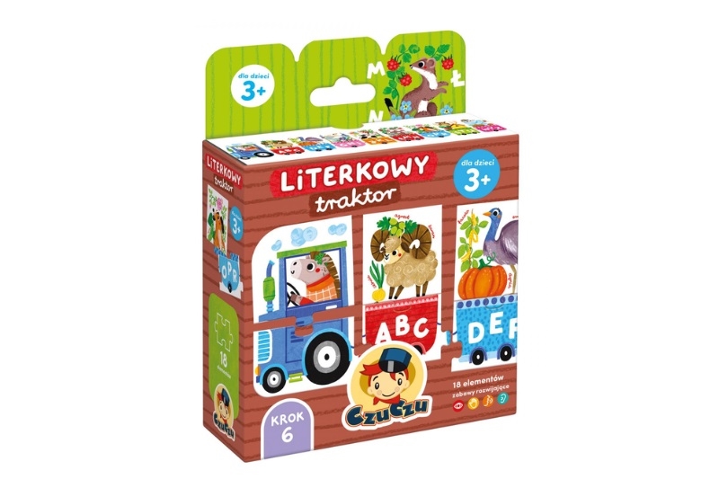 Czuczu literkowy traktor 94645