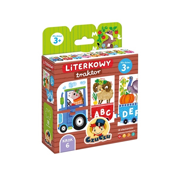 Czuczu literkowy traktor 94645