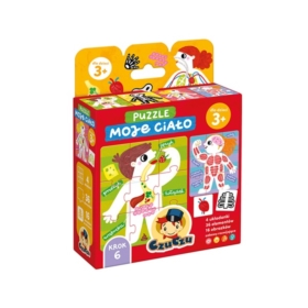 CzuCzu Puzzle Moje ciało 3+
