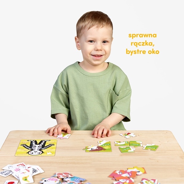 CzuCzu Puzzle Moje ciało 3+