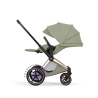 CYBEX E-PRIAM 5.0 STYLE SAGE GREEN ROSEGOLD 2W1