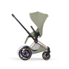 CYBEX E-PRIAM 5.0 STYLE SAGE GREEN ROSEGOLD 2W1