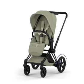 CYBEX E-PRIAM 5.0 STYLE SAGE GREEN MATT BLACK 2W1