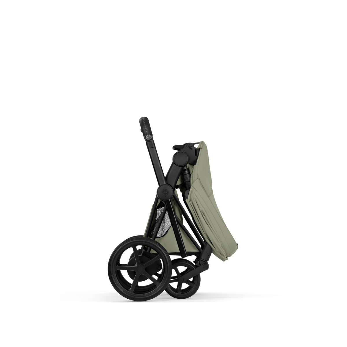 CYBEX E-PRIAM 5.0 STYLE SAGE GREEN MATT BLACK 2W1