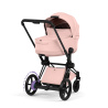CYBEX E-PRIAM 5.0 STYLE PEACH PINK MATT BLACK 2W1