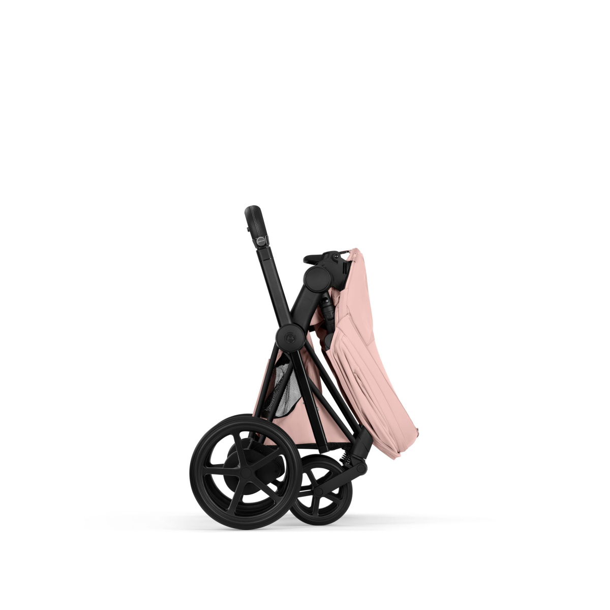 CYBEX E-PRIAM 5.0 STYLE PEACH PINK MATT BLACK 2W1