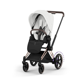 CYBEX E-PRIAM 5.0 STYLE OFF WHITE ROSEGOLD 2W1
