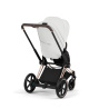CYBEX E-PRIAM 5.0 STYLE OFF WHITE ROSEGOLD 2W1