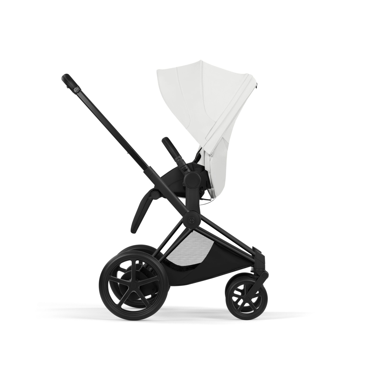 CYBEX E-PRIAM 5.0 STYLE OFF WHITE MATT BLACK 2W1