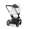 CYBEX E-PRIAM 5.0 STYLE OFF WHITE MATT BLACK 2W1