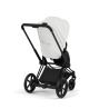 CYBEX E-PRIAM 5.0 STYLE OFF WHITE MATT BLACK 2W1